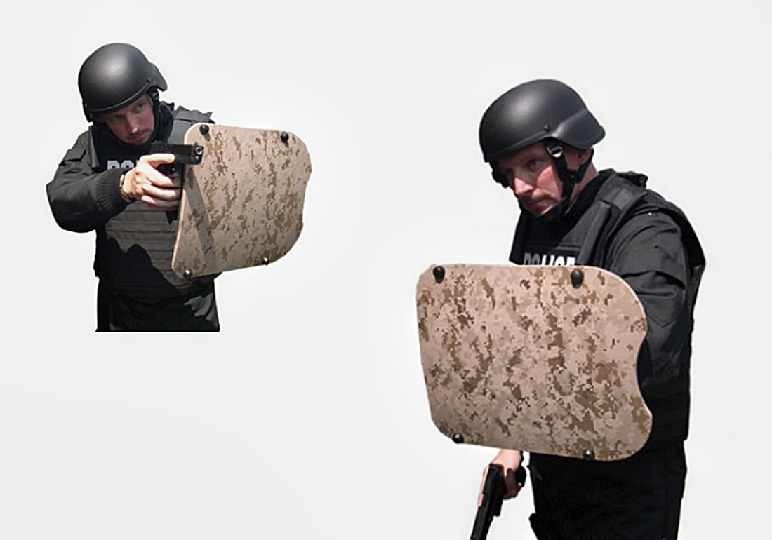 United Shield: Military Combat Shield /// Urban Survival Kit