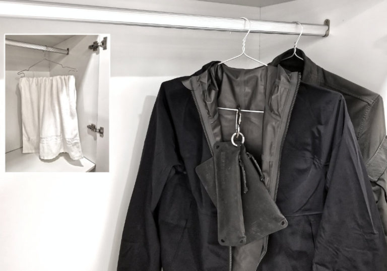 Clothes Hanger Hiding Spot Hack /// Urban Survival Kit