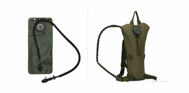military backpack hydration bladder