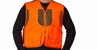 TrailCrest Orange Safety Deluxe Front Loader Vest High Visibility Deer Hunting 