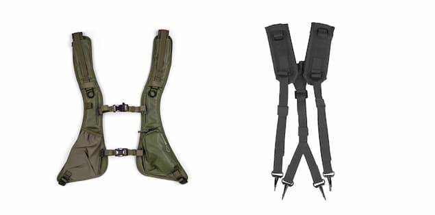 Military Backpack Different Straps