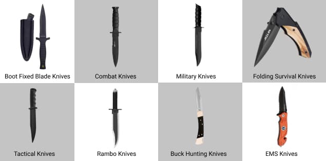 Types of Survival Knives