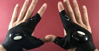 PARIGO LED Flashlight Gloves