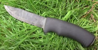 Morakniv Bushcraft Black Carbon Fixed Blade Knife (M-12490)