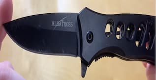 ALBATROSS Best 6-in-1 Survival Tactical Military Folding Pocket Kniv