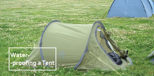 Waterproofing a Tent